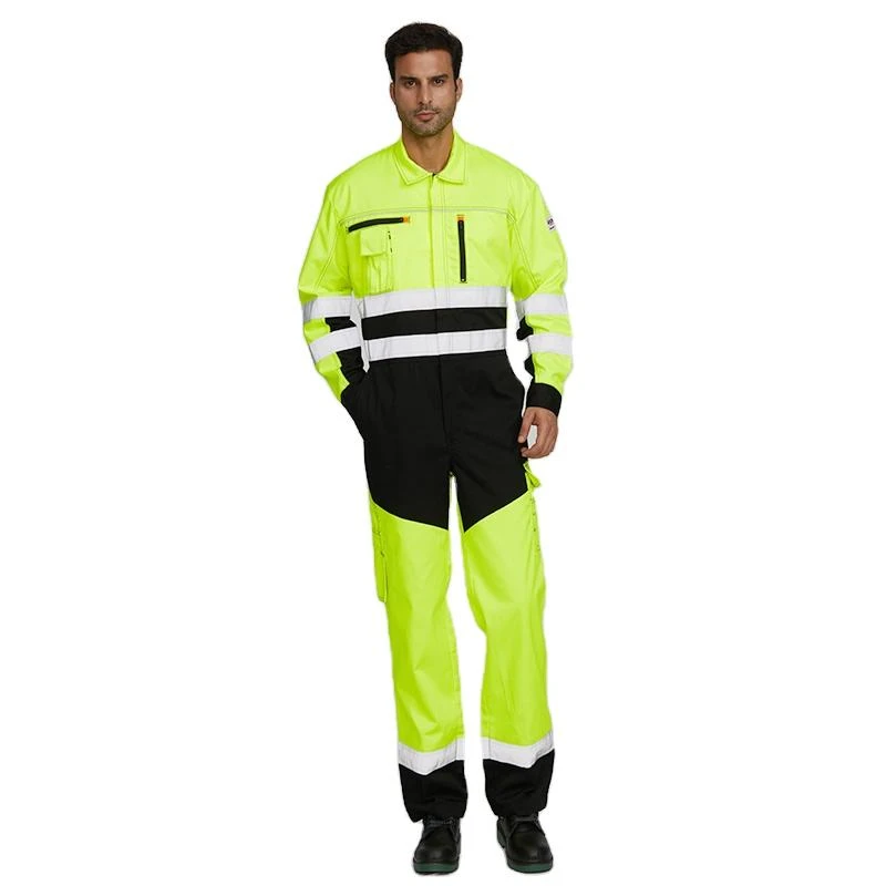 CAT 2 Arc Flash Reżistenti Hi Vis Coveralls