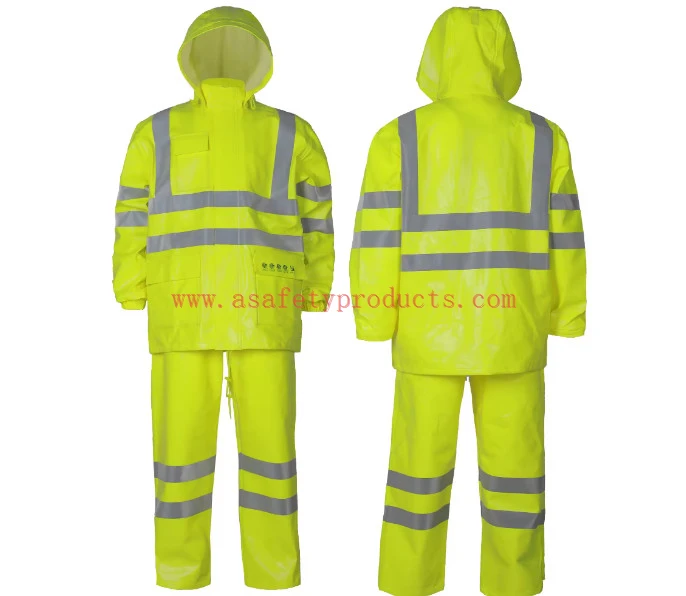 Hi Vis Raincoat Rifletti