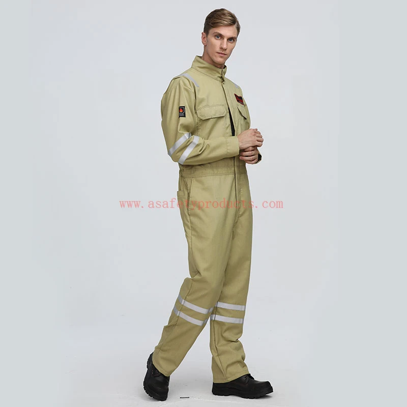 Qoton Qoton Flame Retardant Ħidma Coverall